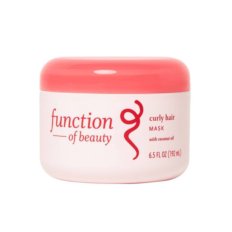 slide 1 of 4, Function of Beauty Curly Hair Mask Base with Coconut Oil - 6.5 fl oz, 6.5 fl oz