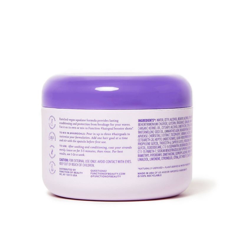 slide 4 of 4, Function of Beauty Wavy Hair Mask Base with Vegan Squalane - 6.5 fl oz, 6.5 fl oz