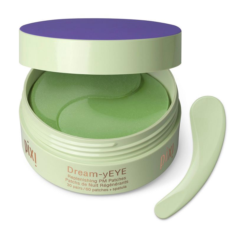 slide 2 of 7, Pixi Dream-yEYE Calming and Replensihing Eye Patches with Jasmine & Vitamin A - 30 pairs/60ct, 60 ct