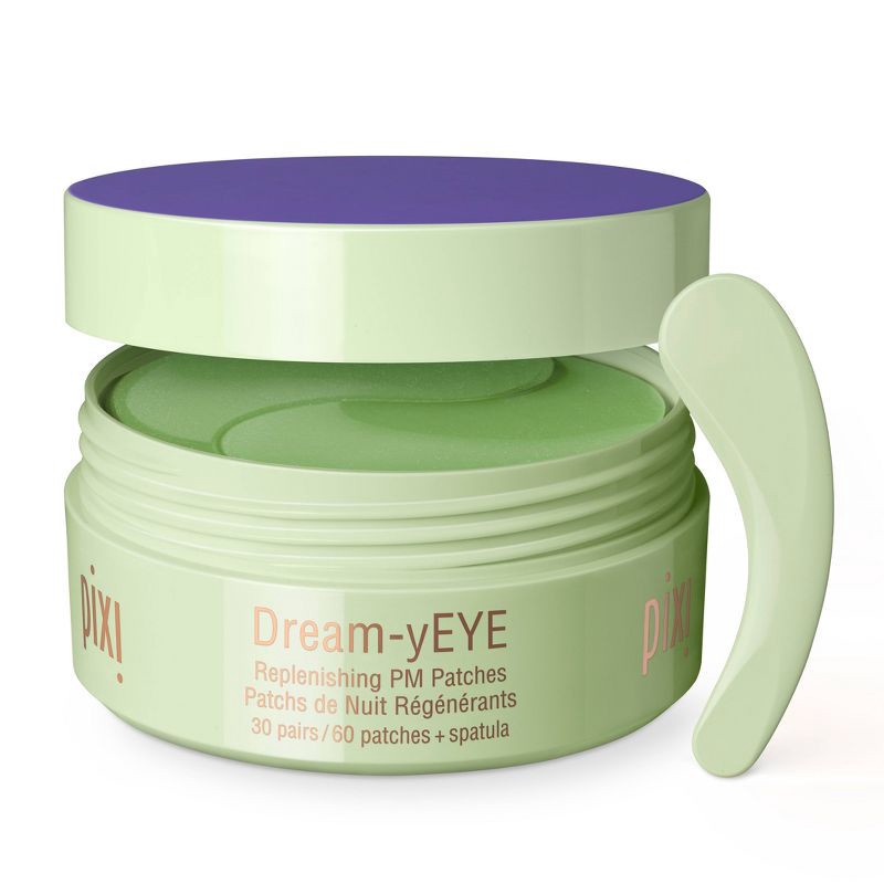 slide 1 of 7, Pixi Dream-yEYE Calming and Replensihing Eye Patches with Jasmine & Vitamin A - 30 pairs/60ct, 60 ct