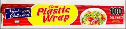 Nicole Home Collection Plastic Wrap - 12 in x 100 in