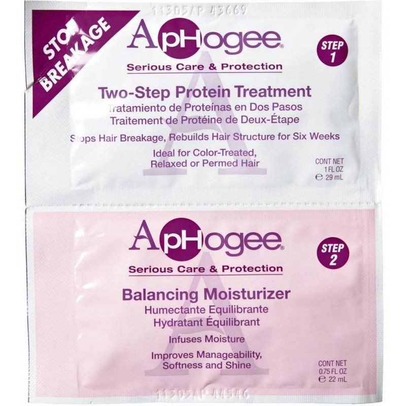 slide 2 of 3, ApHogee 2 Step Hair Treatment Duo Kit - 1.75 fl oz, 1.75 fl oz