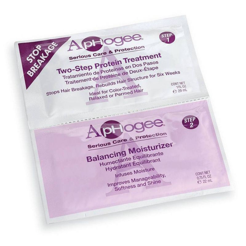 slide 1 of 3, ApHogee 2 Step Hair Treatment Duo Kit - 1.75 fl oz, 1.75 fl oz