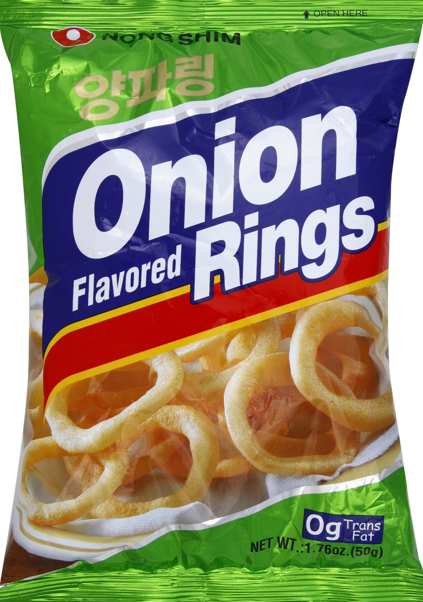 slide 5 of 6, Nongshim Onion Flavored Rings, 1.76 oz