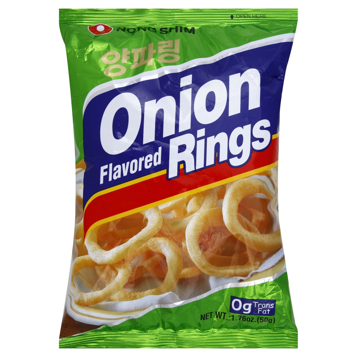 slide 6 of 6, Nongshim Onion Flavored Rings, 1.76 oz