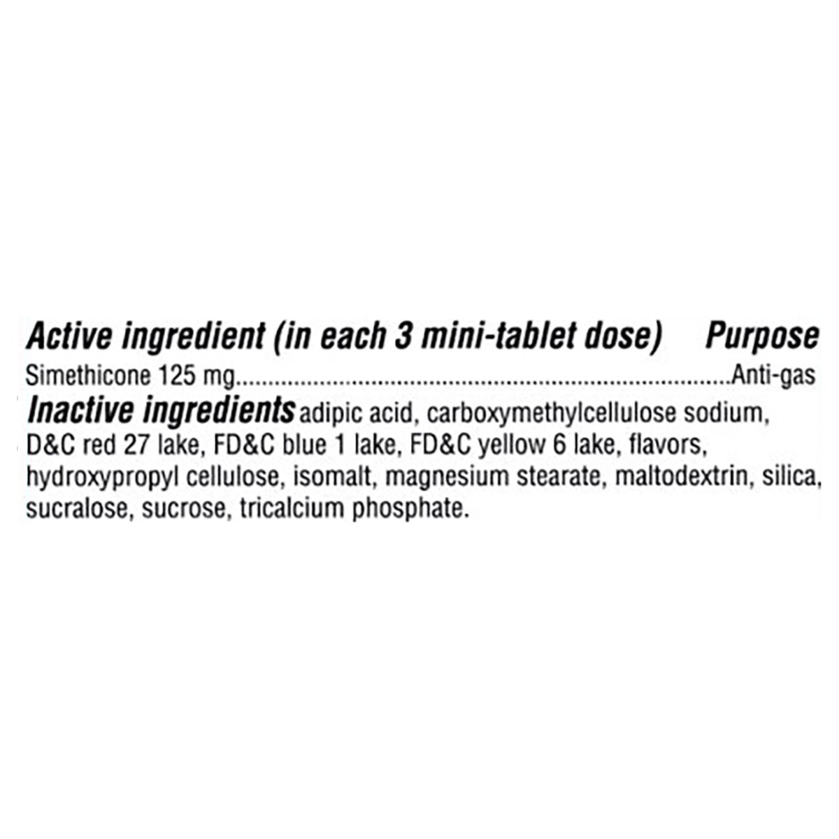 slide 2 of 8, Mylanta Gas Minis, Assorted Fruit Flavor, 50ct, 50 ct