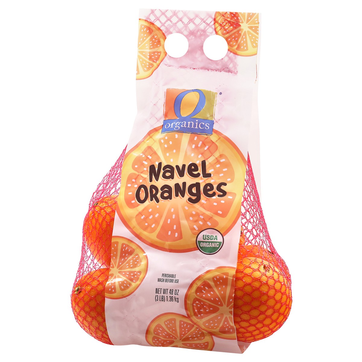 slide 11 of 12, O Orgnc Navel Oranges Bag, 3 lb