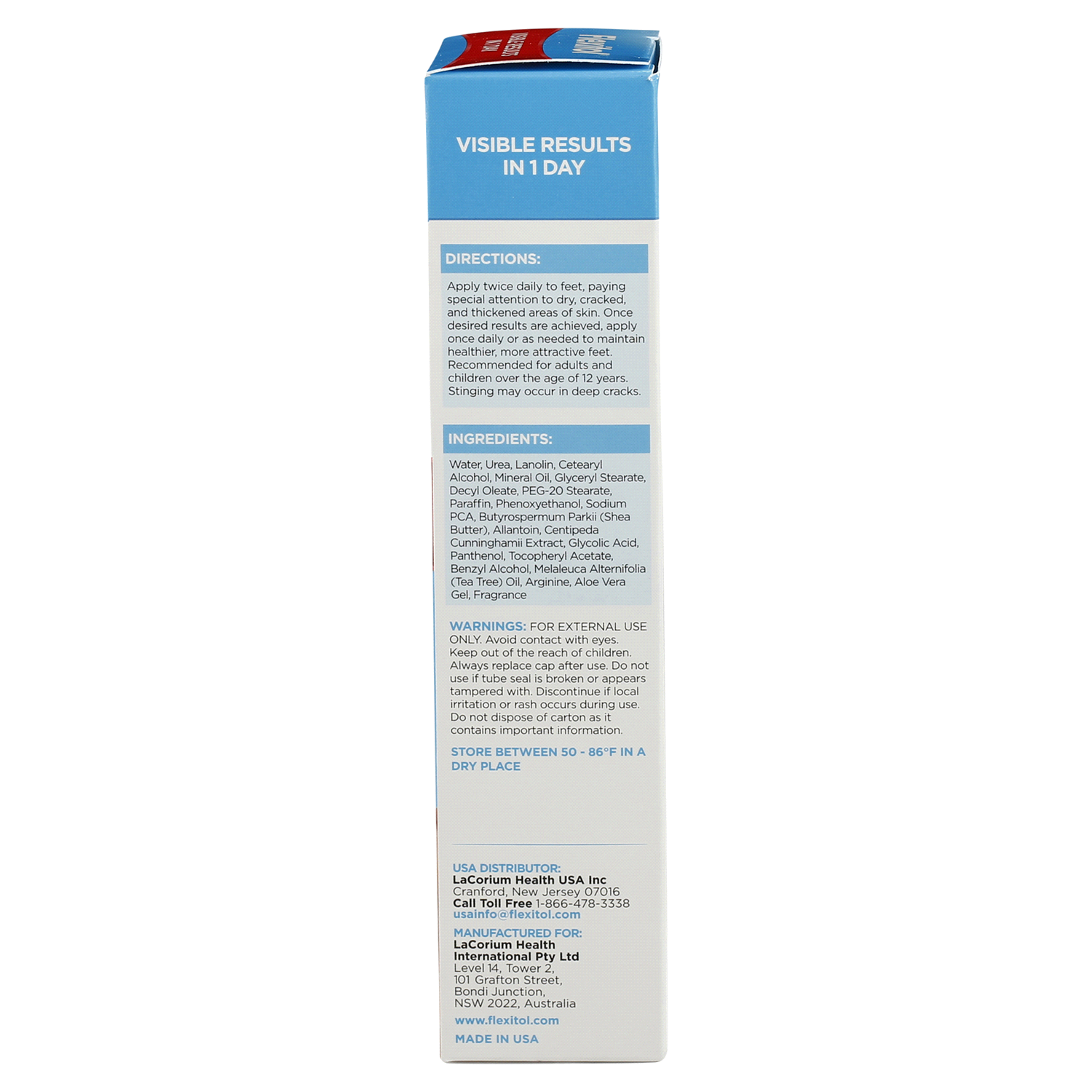 slide 2 of 2, Flexitol Heel Balm, 4 oz