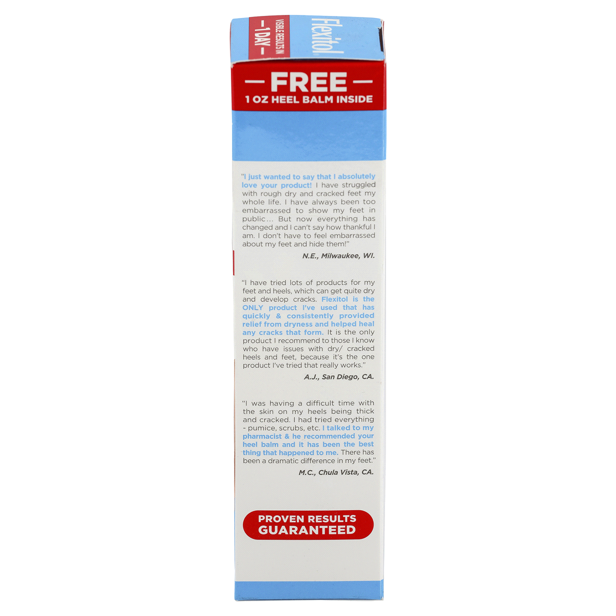 slide 2 of 5, Flexitol Heel Balm, 4 oz