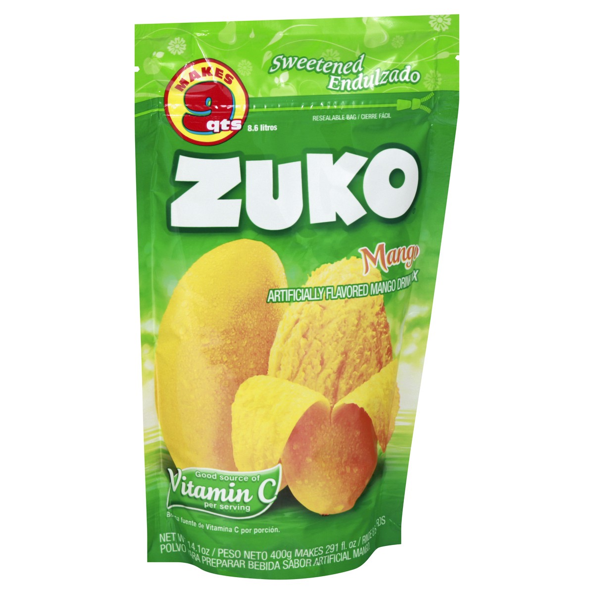 slide 2 of 13, Zuko Mango Instant Powered Drink - 14.1 oz, 14.1 oz