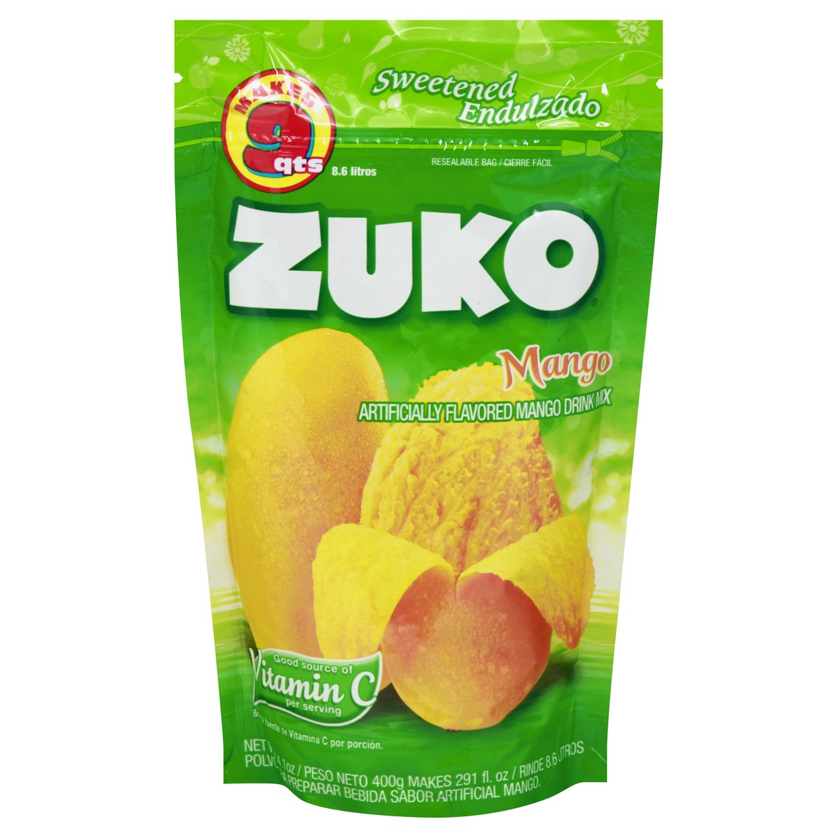 slide 13 of 13, Zuko Mango Instant Powered Drink - 14.1 oz, 14.1 oz