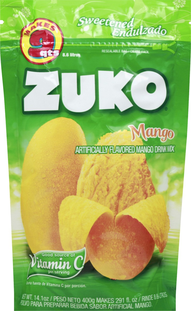 slide 5 of 13, Zuko Mango Instant Powered Drink - 14.1 oz, 14.1 oz