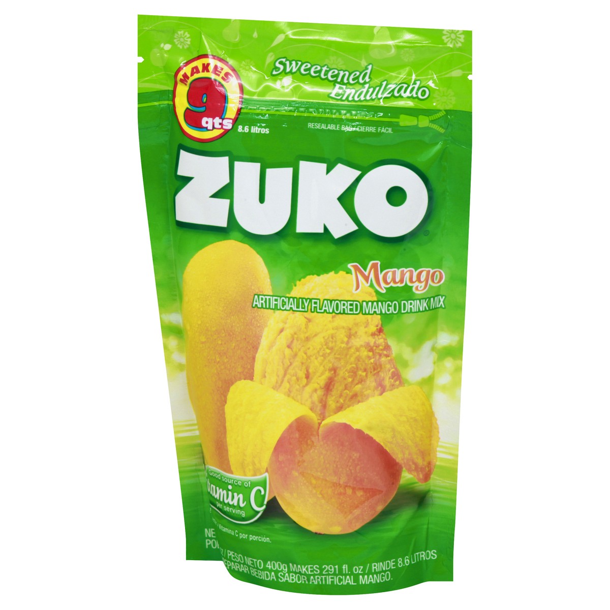 slide 11 of 13, Zuko Mango Instant Powered Drink - 14.1 oz, 14.1 oz