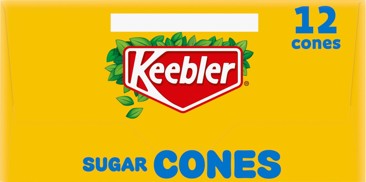 slide 7 of 14, KEEBLER Sugar Cones, 12 count box, 4oz / 113g, 12 ct