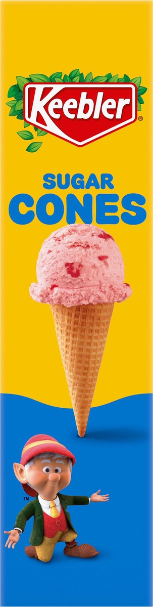 slide 11 of 14, KEEBLER Sugar Cones, 12 count box, 4oz / 113g, 12 ct