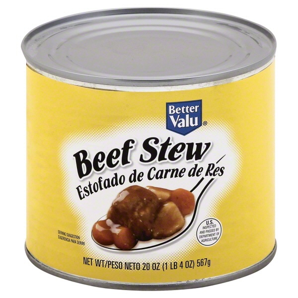 slide 1 of 1, Better Valu Beef Stew, 20 oz