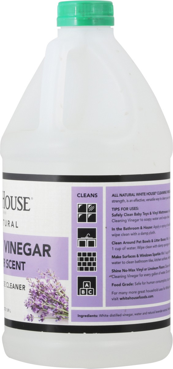 slide 4 of 13, White House Cleaning Vinegar Lavender Scent Multipurpose Cleaner 64 fl oz, 64 fl oz