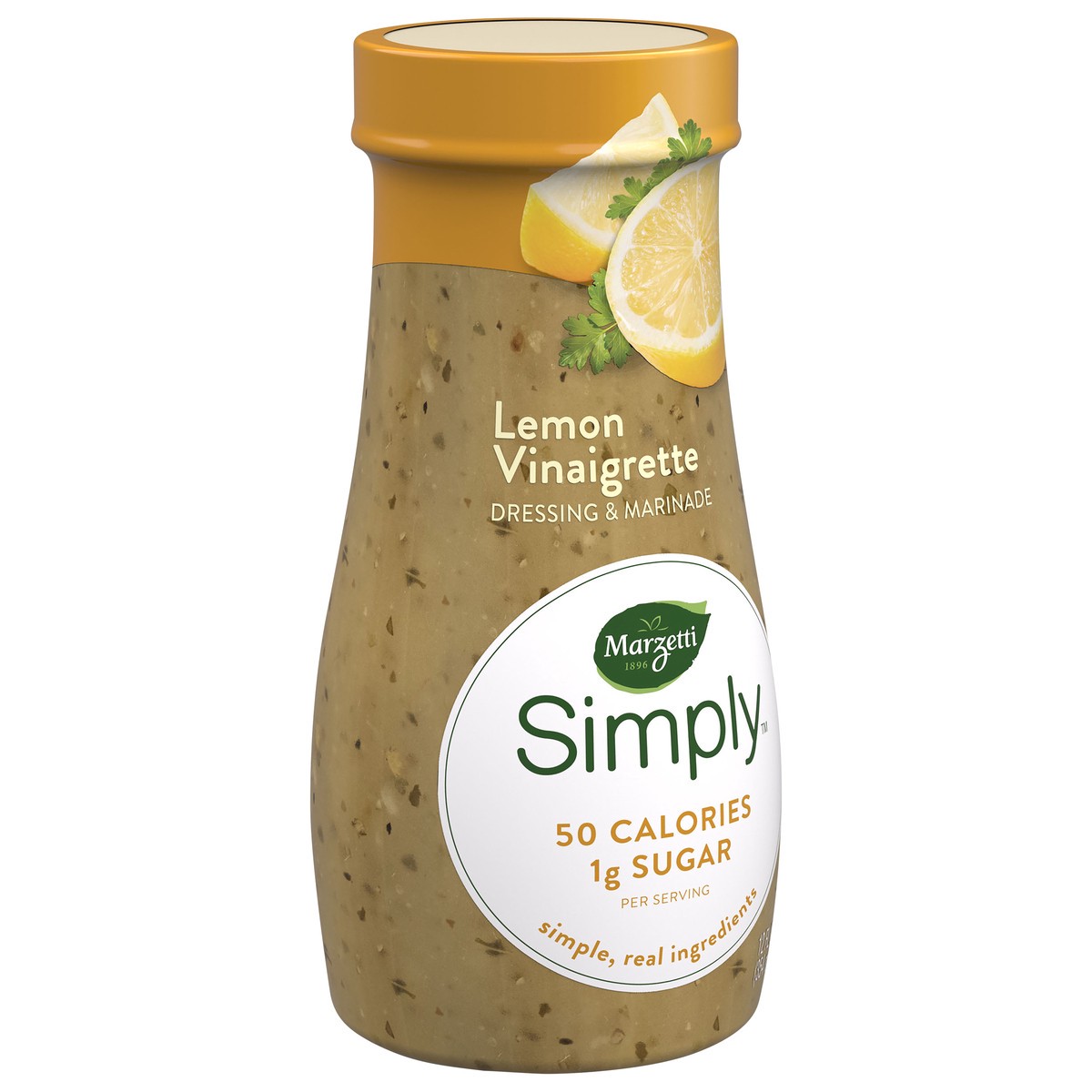 slide 2 of 9, Marzetti Simply™ Lemon Vinaigrette Salad Dressing & Marinade, 12 oz