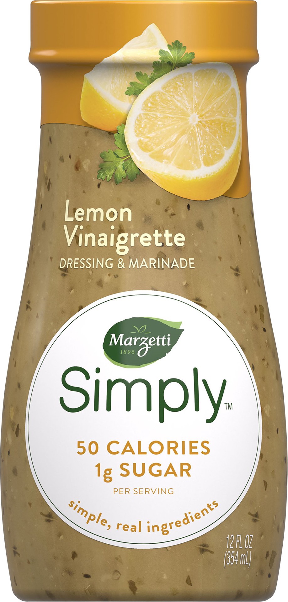 slide 1 of 9, Marzetti Simply™ Lemon Vinaigrette Salad Dressing & Marinade, 12 oz
