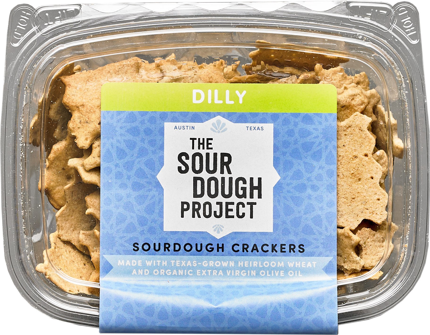 slide 1 of 1, The Sourdough Project Dilly Sourdough Crackers, 6 oz