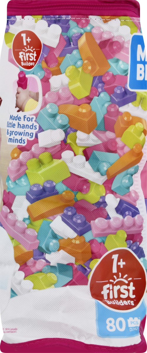 slide 6 of 9, Mega Bloks First Builders Big Building Bag 80 ea, 80 ct