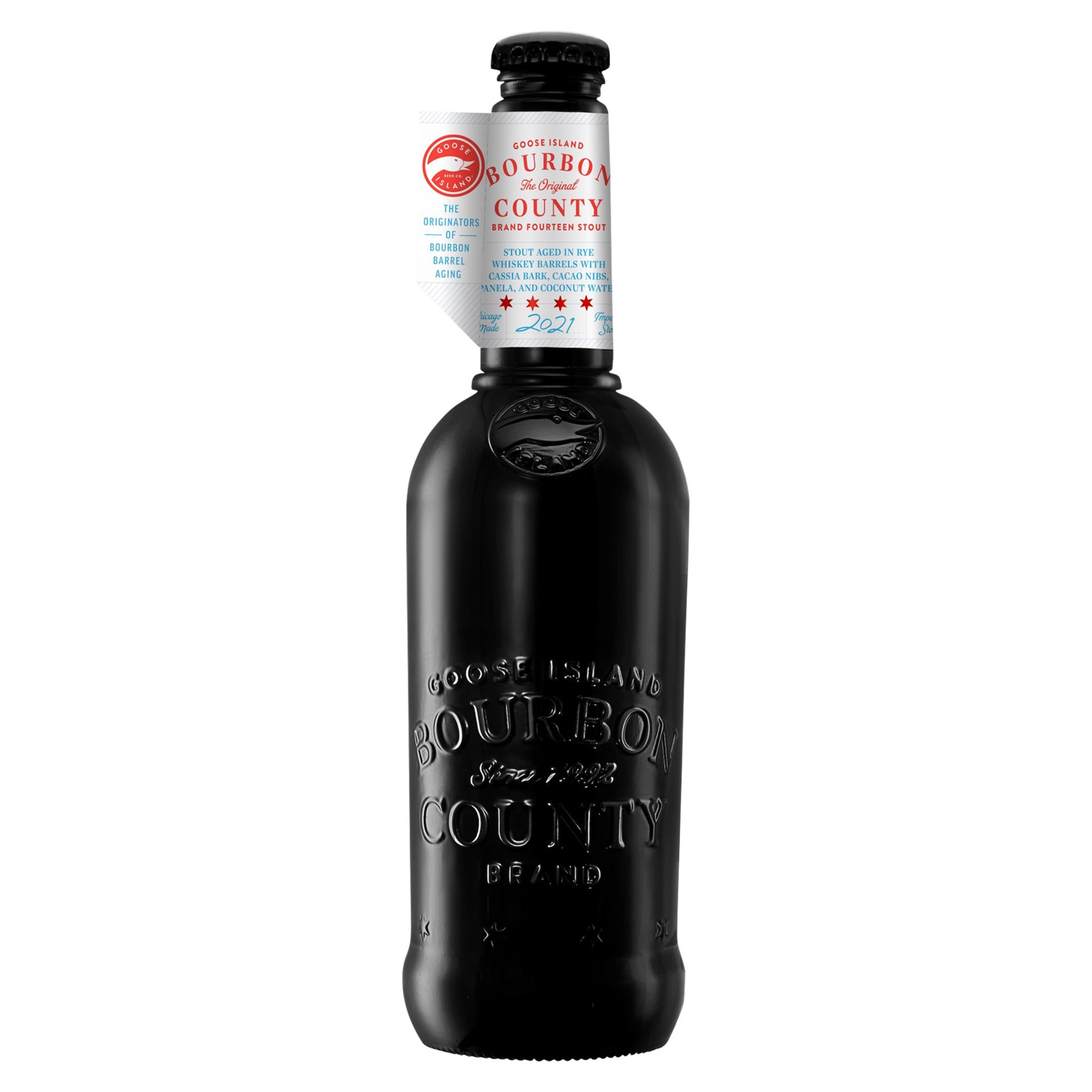 slide 2 of 2, Goose Island Beer Co. Bourbon County Imperial Stout Fourteen Stout Beer 1 ea, 16.9 fl oz