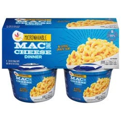Macaroni & Cheese Dinner Microwaveable - 4 pk