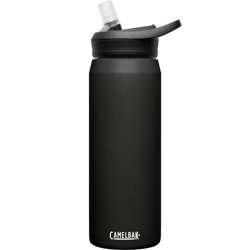 slide 1 of 9, CamelBak 25oz Eddy+ Vacuum Insulated Stainless Steel Water Bottle - Black, 25 oz