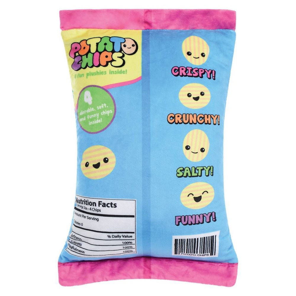 slide 3 of 4, 2 Scoops Potato Chip Fleece Plush, 1 ct