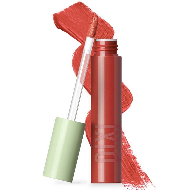 slide 1 of 7, Pixi Fixing Lip Tint Hydro-Matte Lip Stain with Hyaluronic Acid - Calm - 0.16oz, 0.16 oz