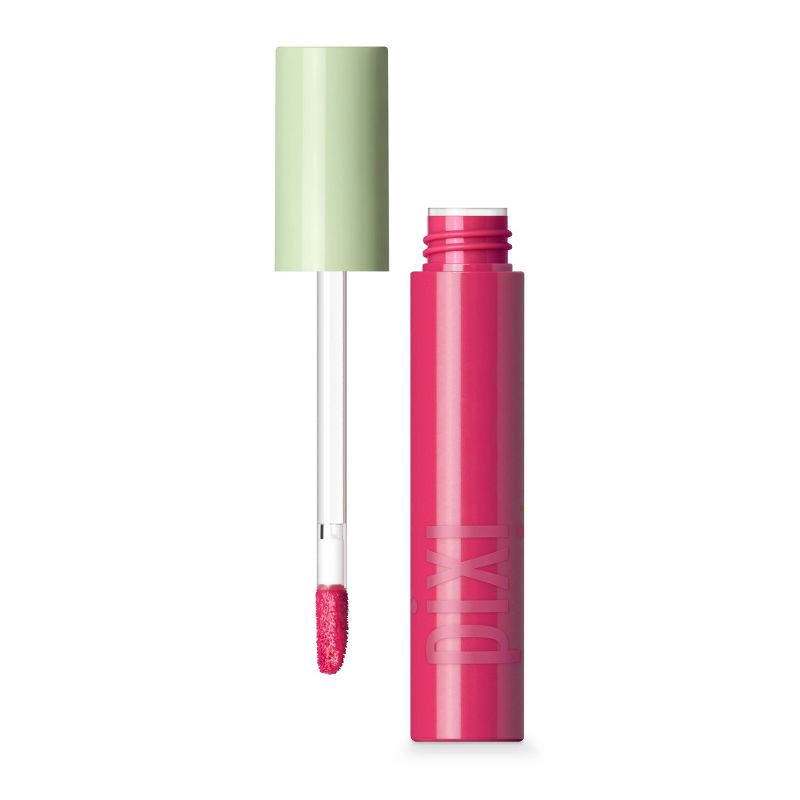slide 2 of 9, Pixi Fixing Lip Tint Hydro-Matte Lip Stain with Hyaluronic Acid - Love - 0.16oz, 0.16 oz