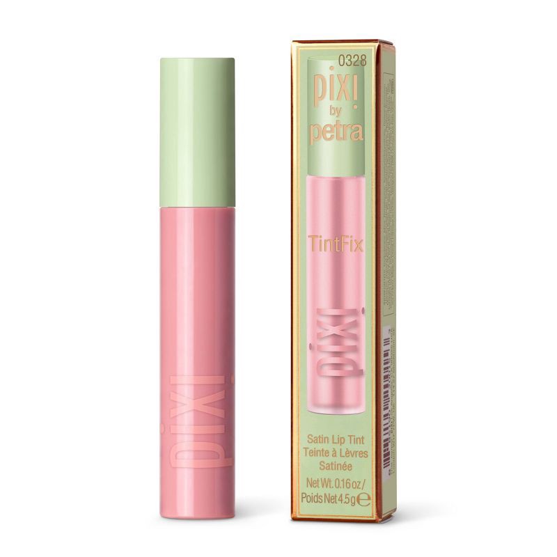 slide 6 of 8, Pixi Fixing Lip Tint Hydro-Matte Lip Stain with Hyaluronic Acid - Heavenly - 0.16oz, 0.16 oz