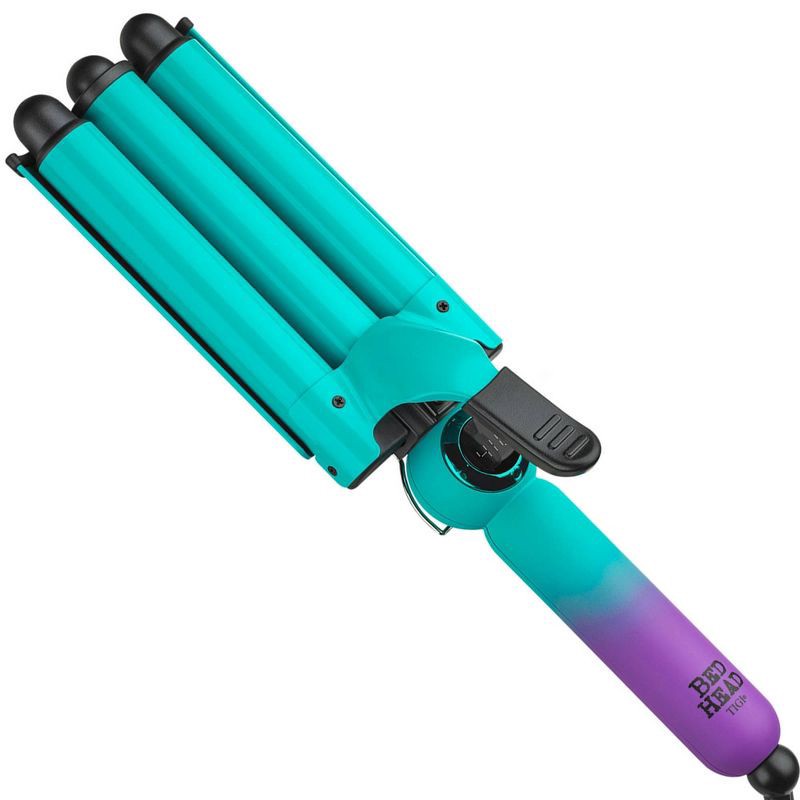 slide 1 of 6, TIGI Bed Head Wave Affair 3 Barrel Digital Jumbo Hair Waver, 1 ct