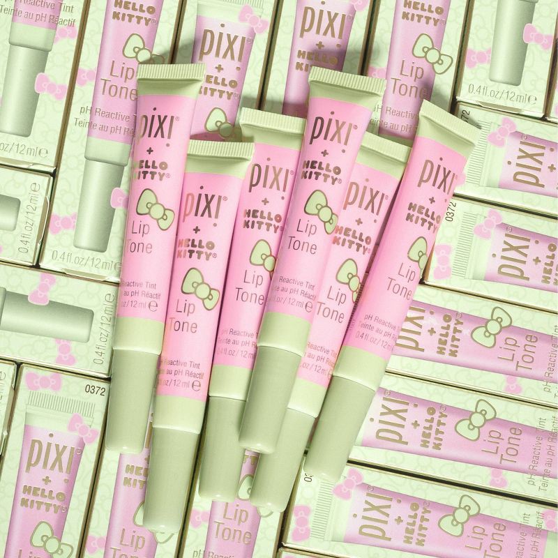 slide 6 of 9, Pixi + Hello Kitty Lip Tone pH Reactive Lip Tint - 0.4 fl oz, 0.4 fl oz