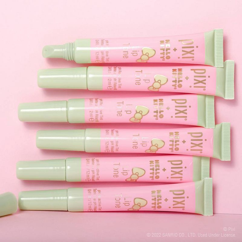 slide 7 of 9, Pixi + Hello Kitty Lip Tone pH Reactive Lip Tint - 0.4 fl oz, 0.4 fl oz