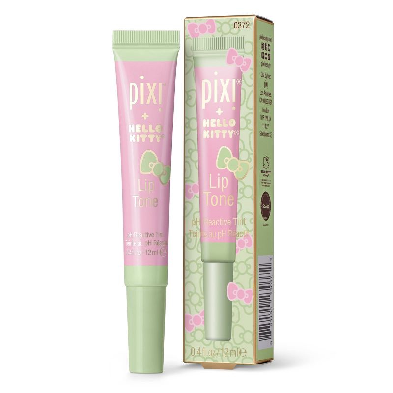 slide 1 of 9, Pixi + Hello Kitty Lip Tone pH Reactive Lip Tint - 0.4 fl oz, 0.4 fl oz