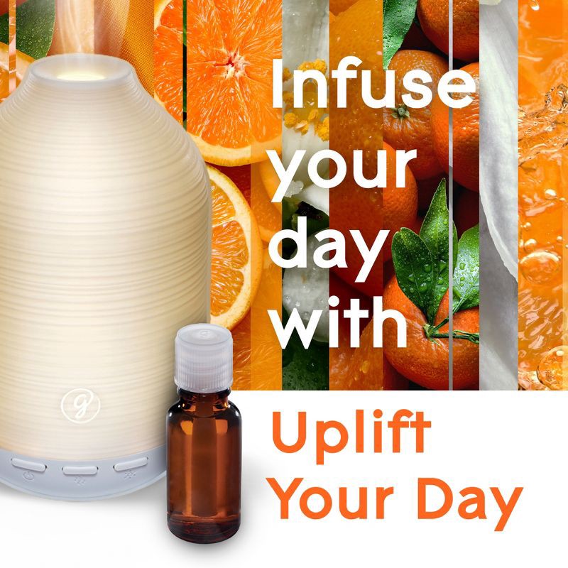 slide 3 of 19, Glade Aromatherapy Diffuser Refill Air Freshener - Uplift Your Day - 0.56oz, 0.56 oz