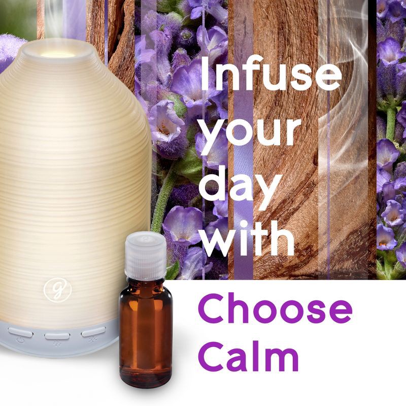 slide 8 of 19, Glade Aromatherapy Diffuser Refill Air Freshener - Choose Calm - 0.56 fl oz, 0.56 fl oz