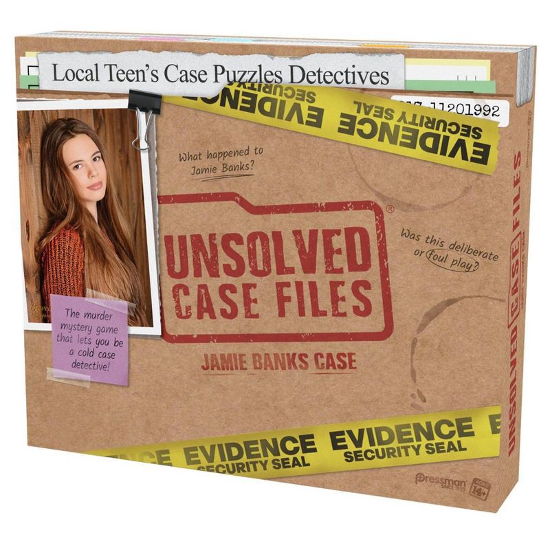 slide 4 of 5, Pressman Unsolved Case Files: Jamie Banks Game, 1 ct