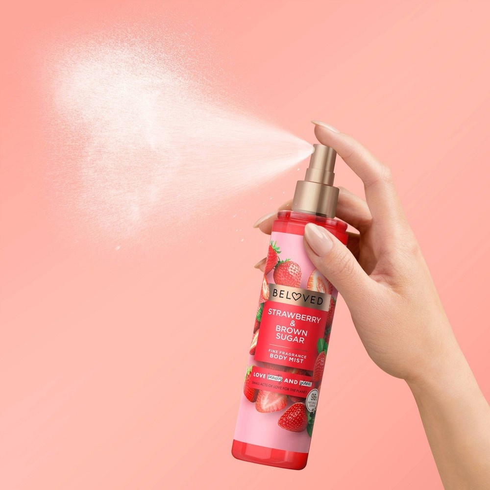 Beloved Strawberry Brown Sugar Fine Fragrance Body Mist fl