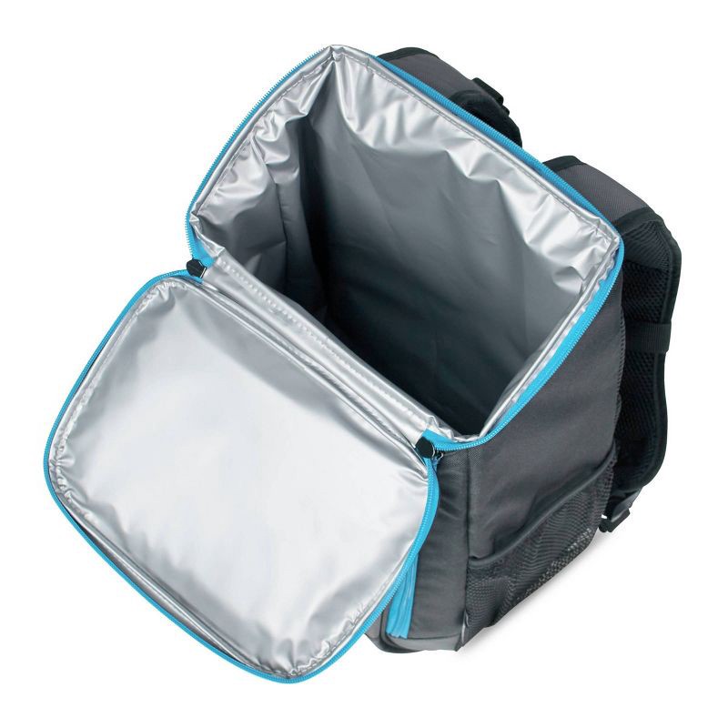 slide 4 of 13, Igloo MaxCold Evergreen Top Grip 9qt Backpack Cooler - Black, 9 qt