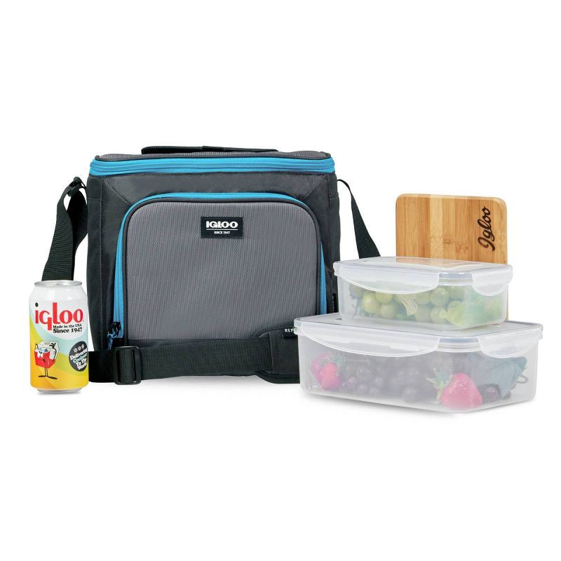 slide 10 of 15, Igloo MaxCold Evergreen Hard Liner 6.75qt Cooler - Black, 6.75 qt