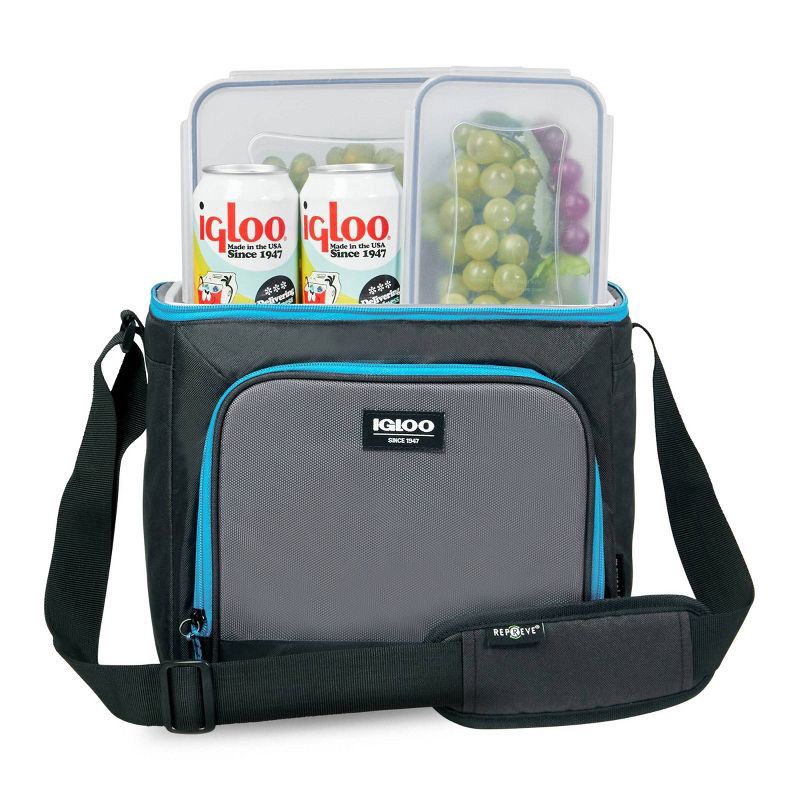 slide 15 of 15, Igloo MaxCold Evergreen Hard Liner 6.75qt Cooler - Black, 6.75 qt