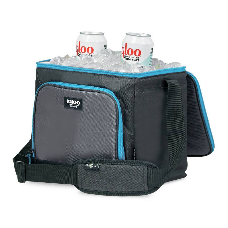 slide 7 of 15, Igloo MaxCold Evergreen Hard Liner 6.75qt Cooler - Black, 6.75 qt