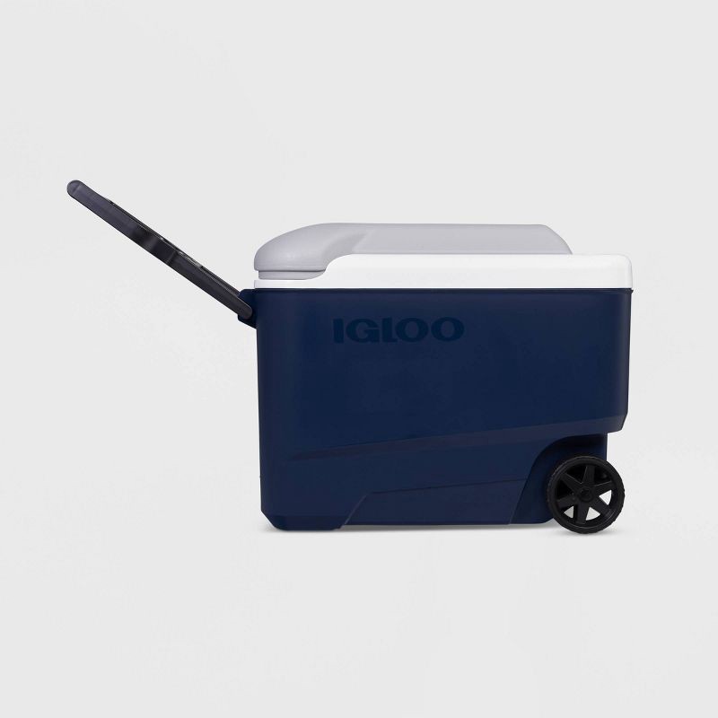 slide 2 of 14, Igloo MaxCold 40qt Roller Cooler - Aegean Blue, 40 qt