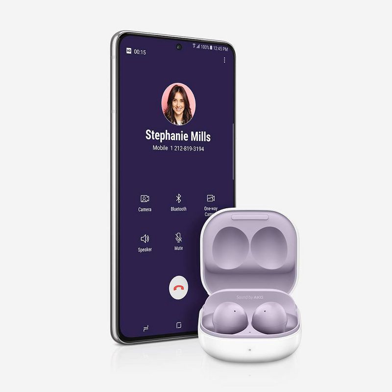 slide 2 of 10, Samsung Galaxy Buds 2 True Wireless Bluetooth Earbuds - Graphite, 1 ct