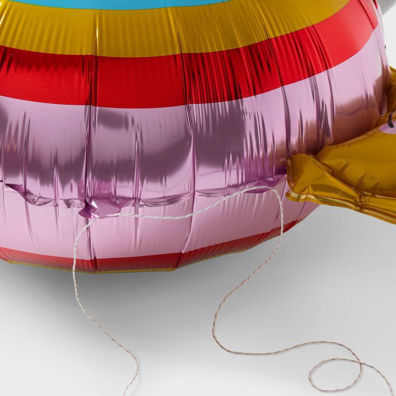 slide 3 of 4, Rainbow Shaped Foil Balloon - Spritz™, 1 ct