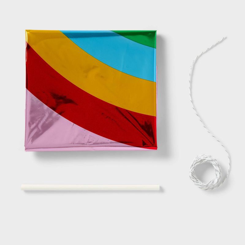 slide 4 of 4, Rainbow Shaped Foil Balloon - Spritz™, 1 ct
