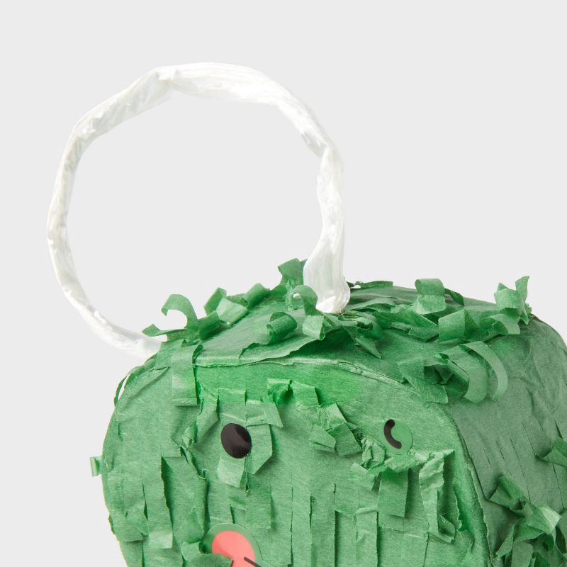 slide 3 of 4, Mini Dinosaur Piñata Green - Spritz™, 1 ct