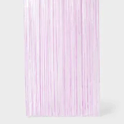 Rainbow Confetti Fringe Backdrop Lavender - Spritz™